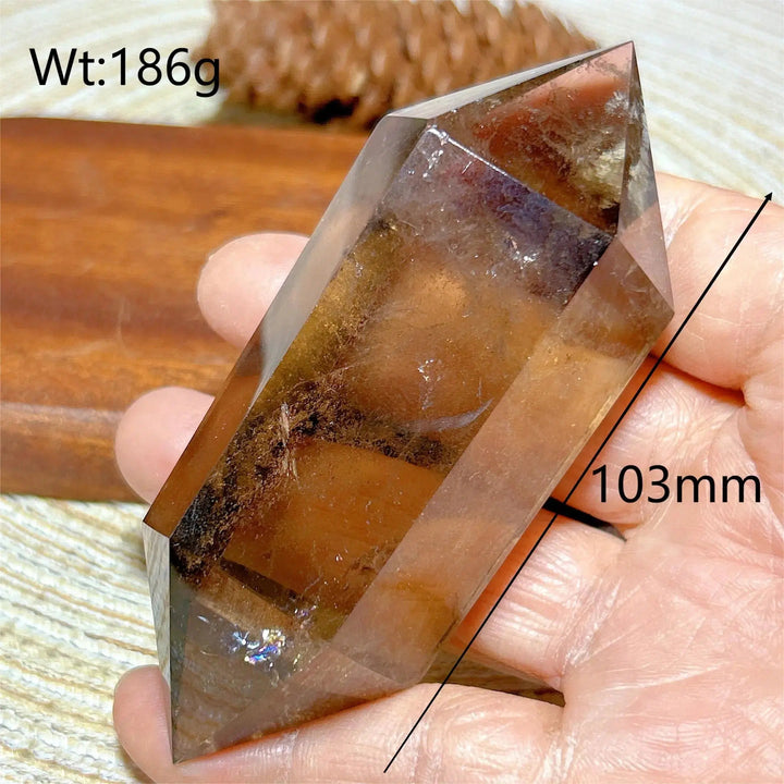 Smokey Quartz Double Point