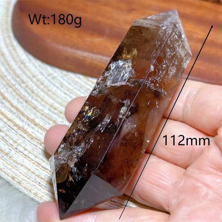 Smokey Quartz Double Point