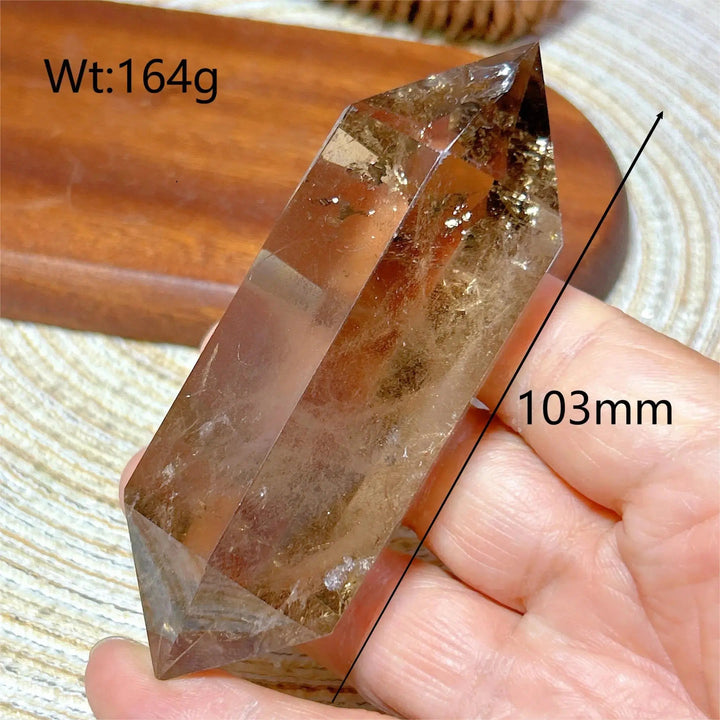 Smokey Quartz Double Point