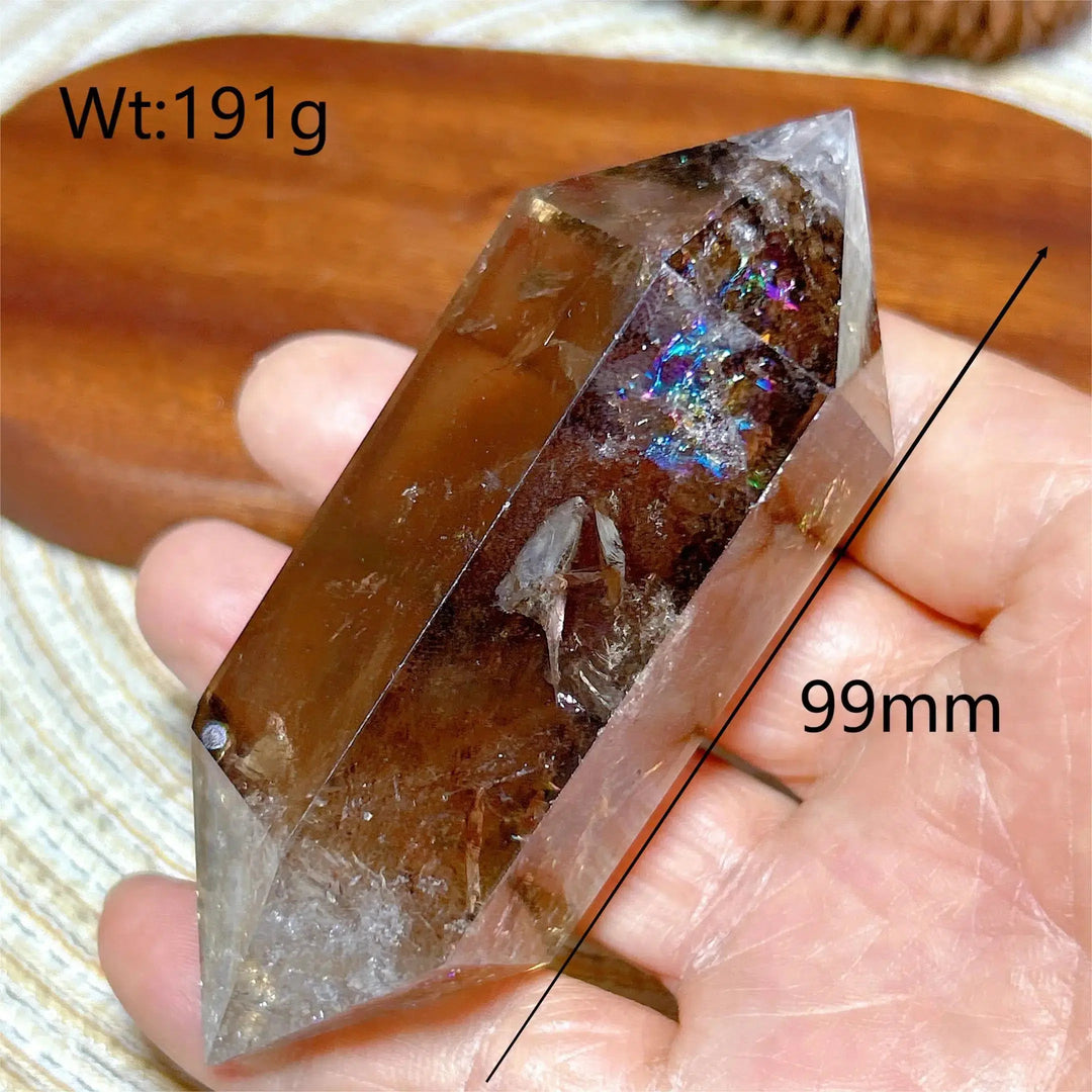 Smokey Quartz Double Point