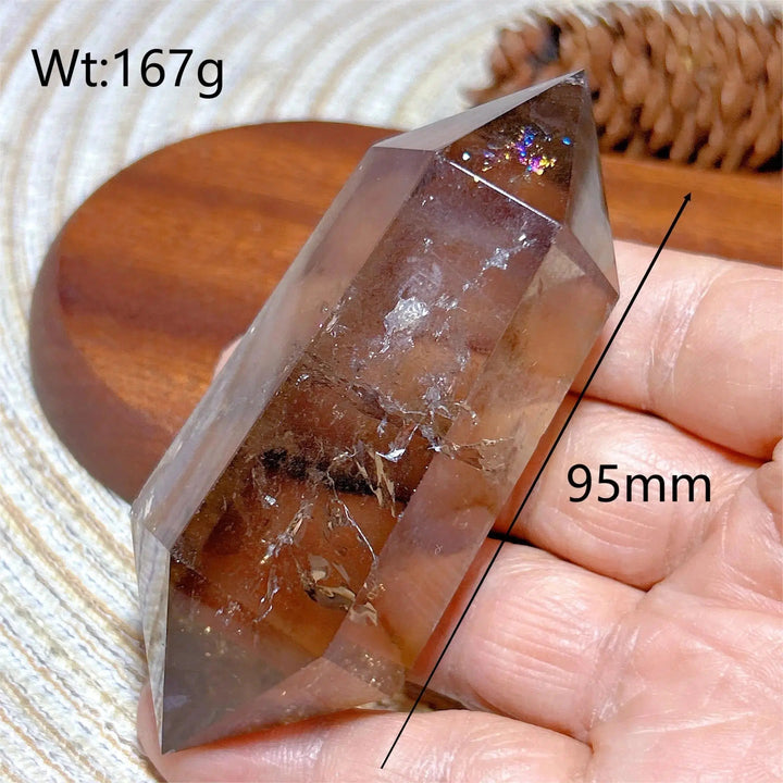 Smokey Quartz Double Point