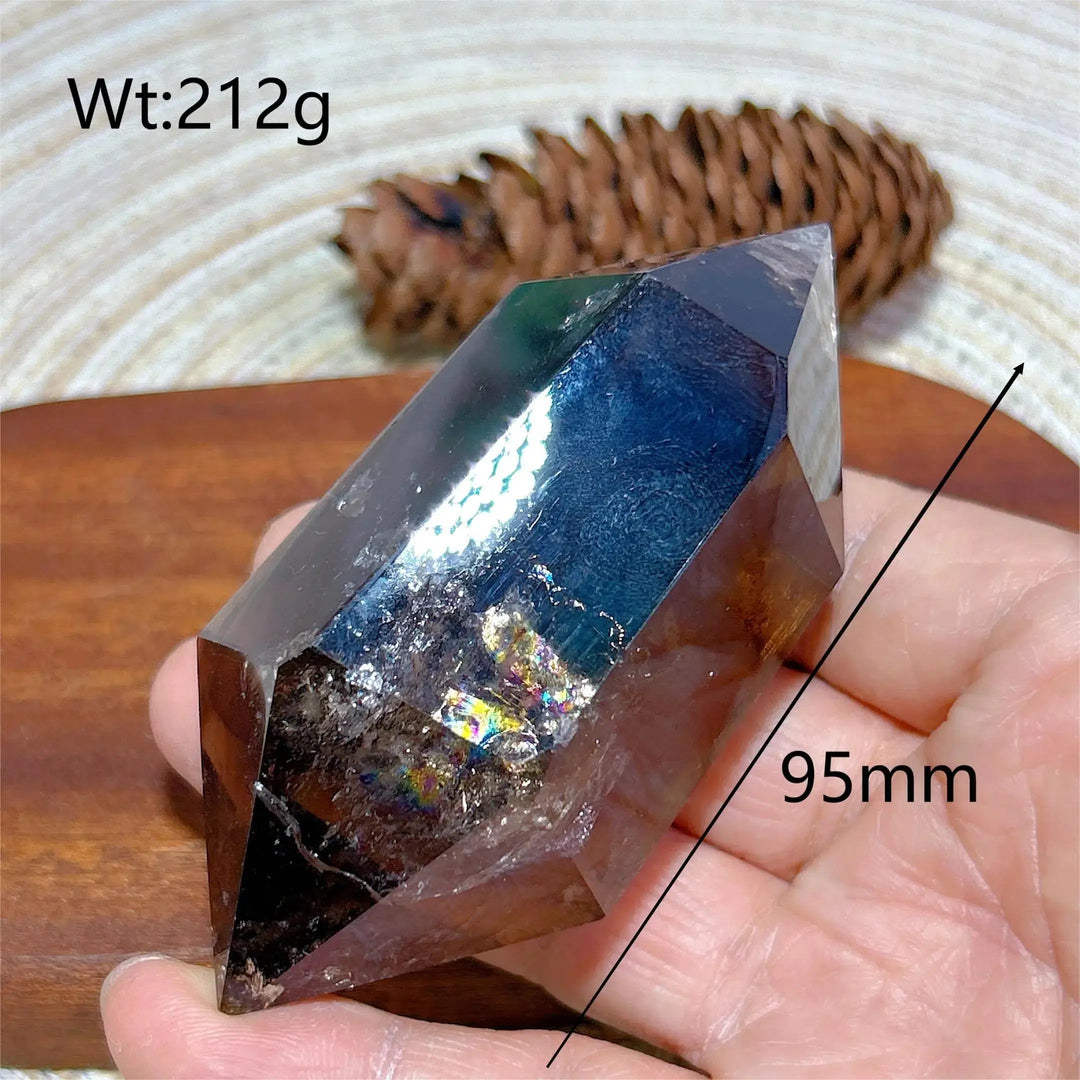 Smokey Quartz Double Point