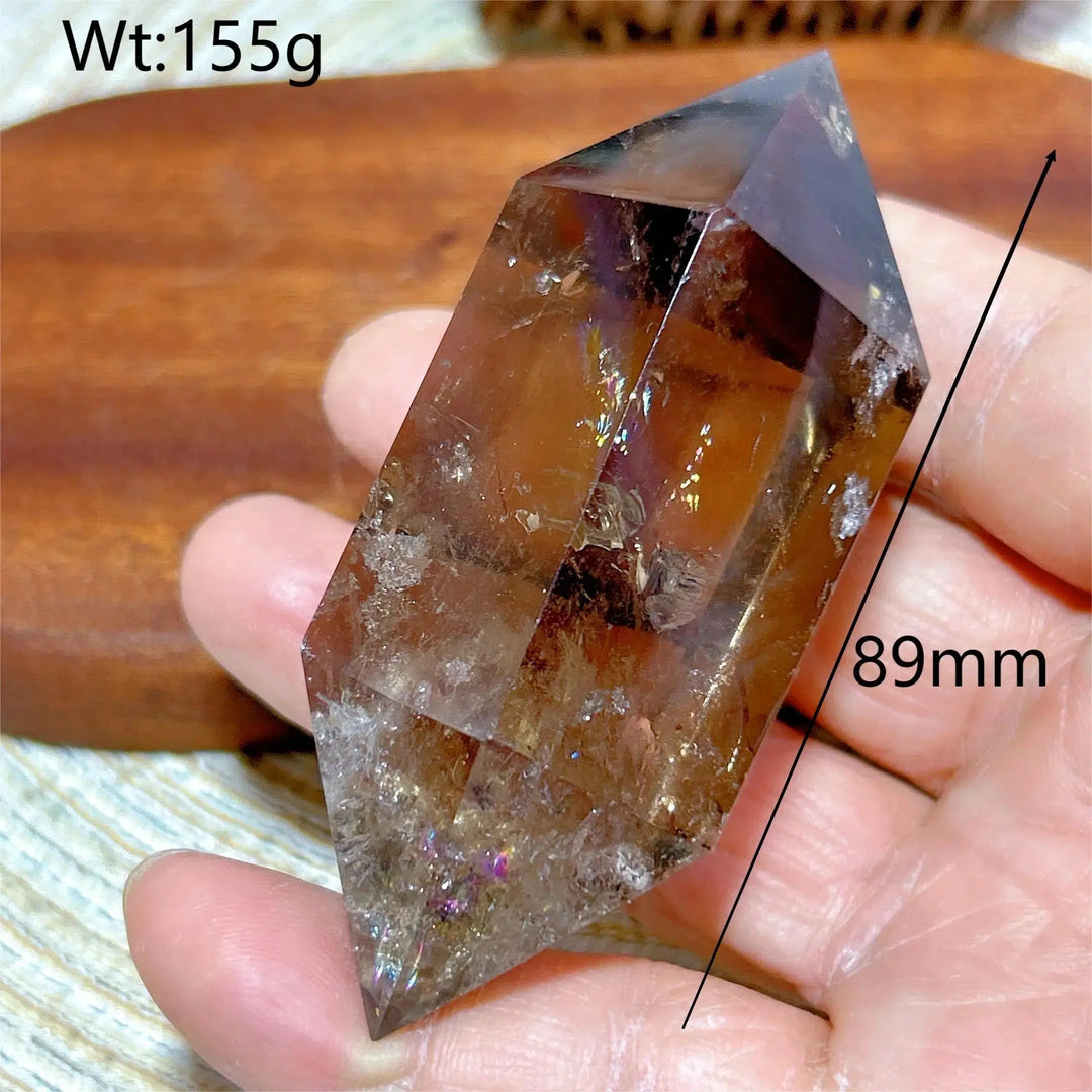 Smokey Quartz Double Point