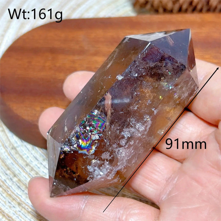 Smokey Quartz Double Point