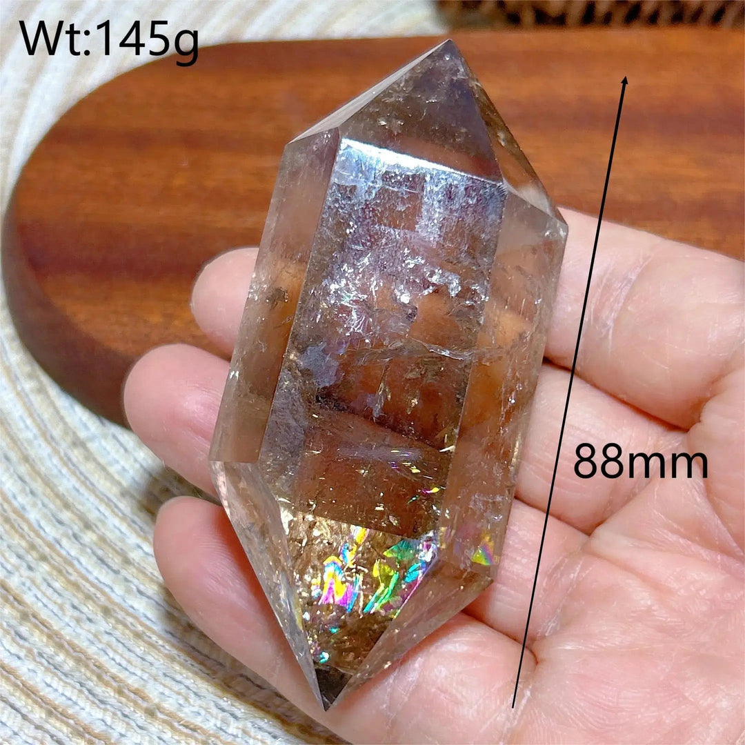 Smokey Quartz Double Point