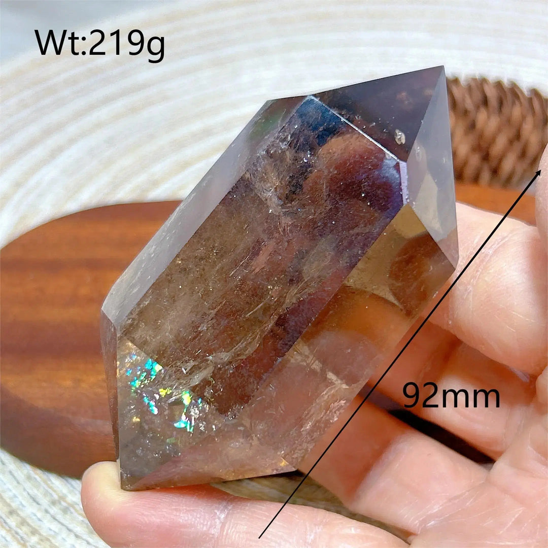 Smokey Quartz Double Point