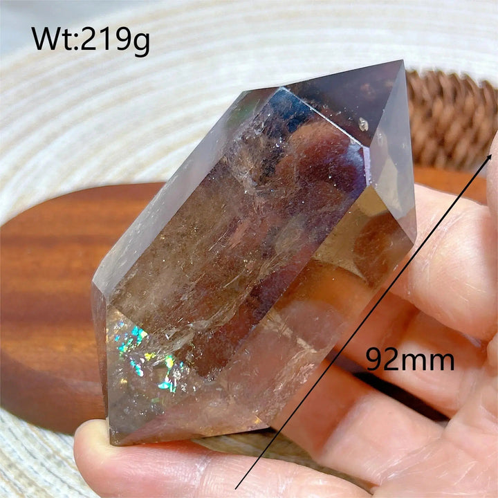 Smokey Quartz Double Point