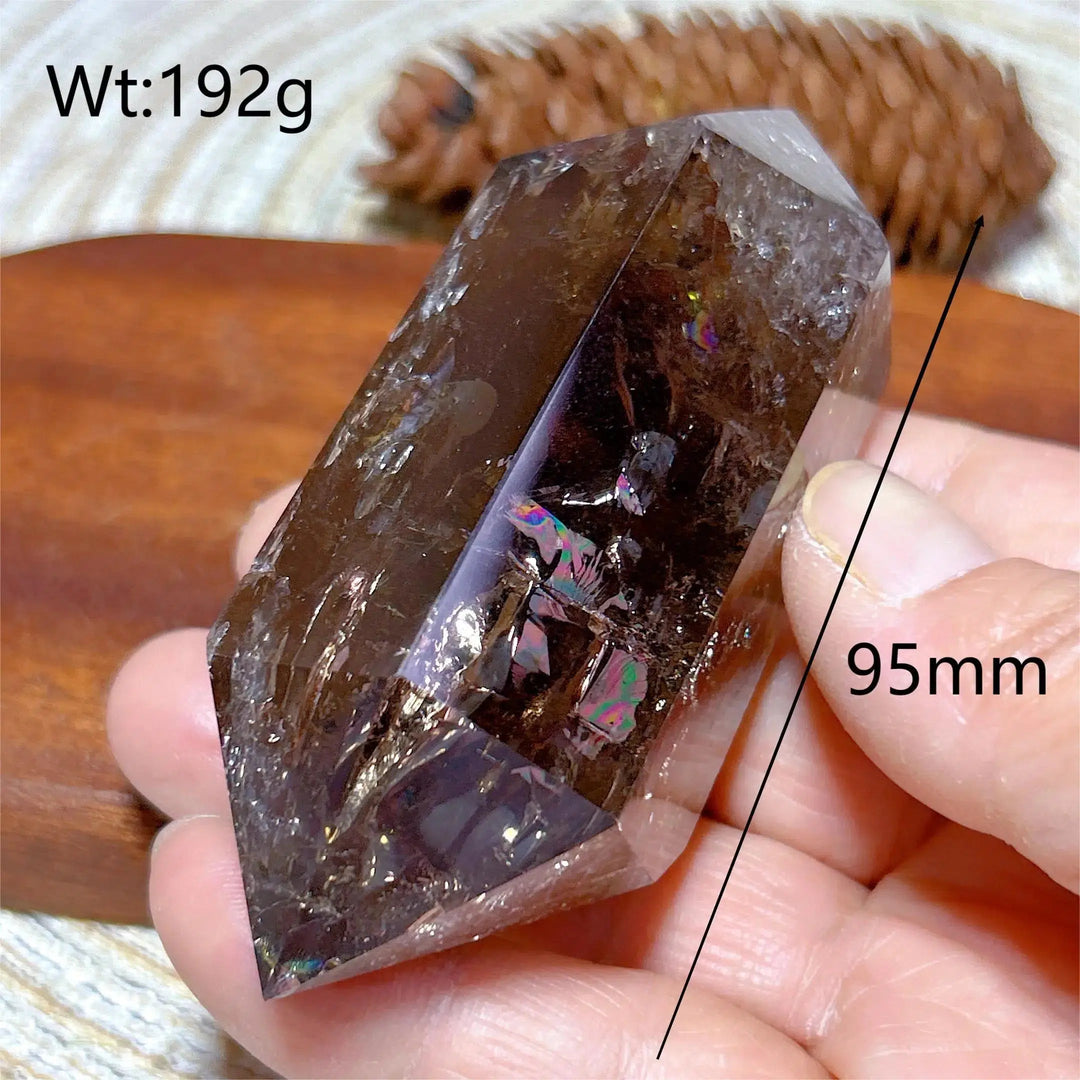 Smokey Quartz Double Point