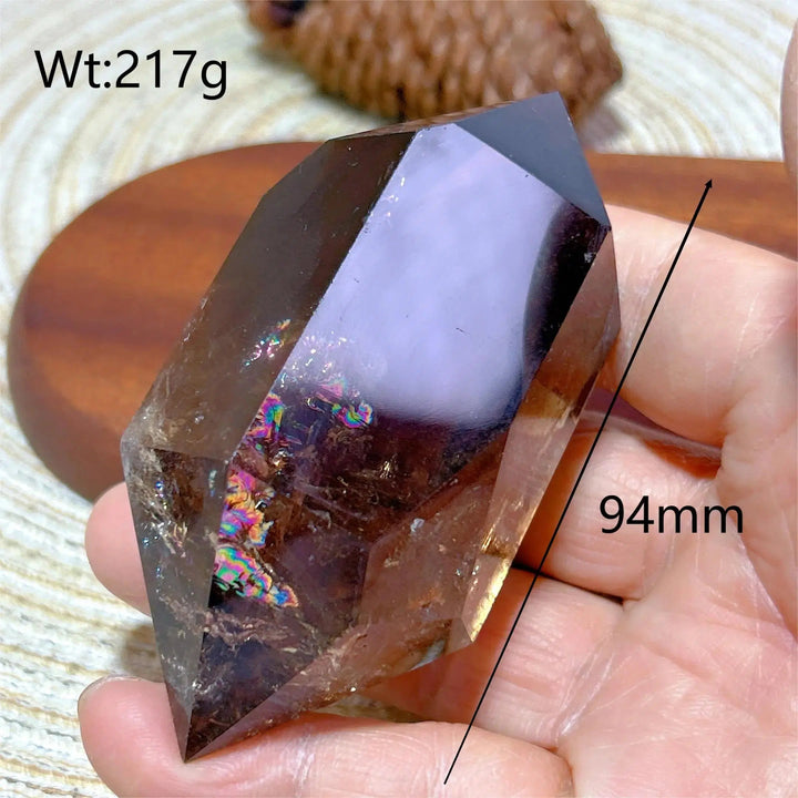 Smokey Quartz Double Point