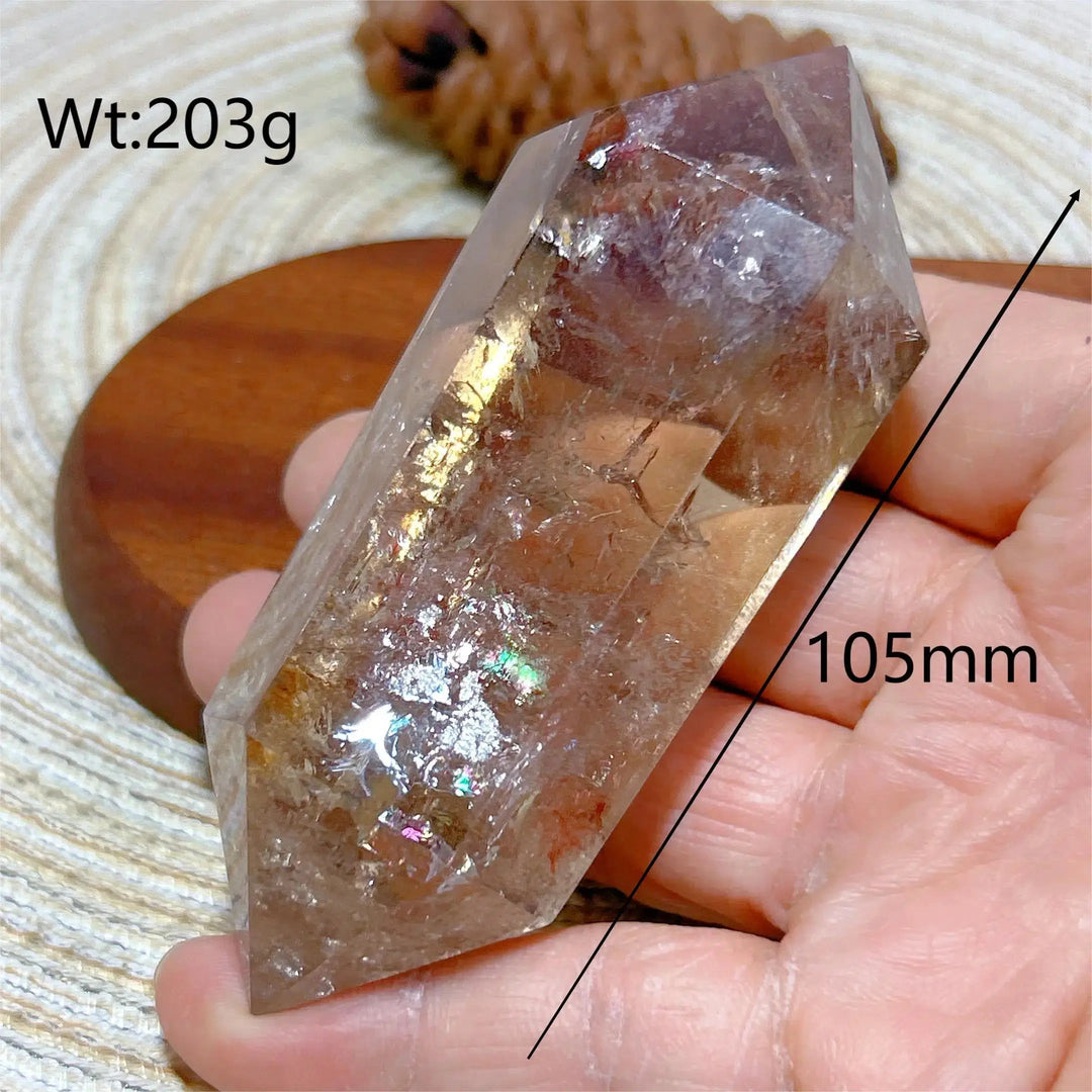 Smokey Quartz Double Point