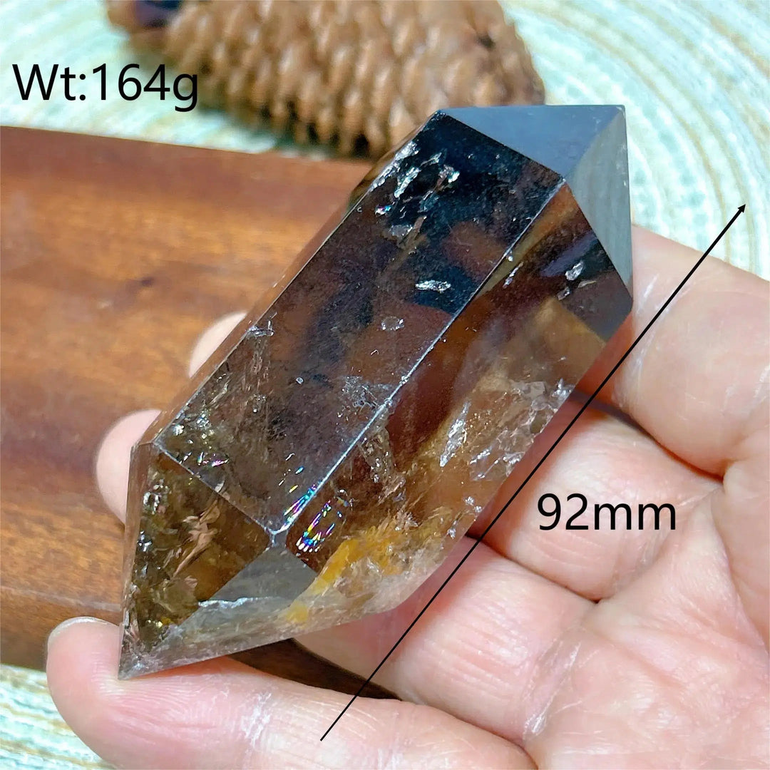 Smokey Quartz Double Point