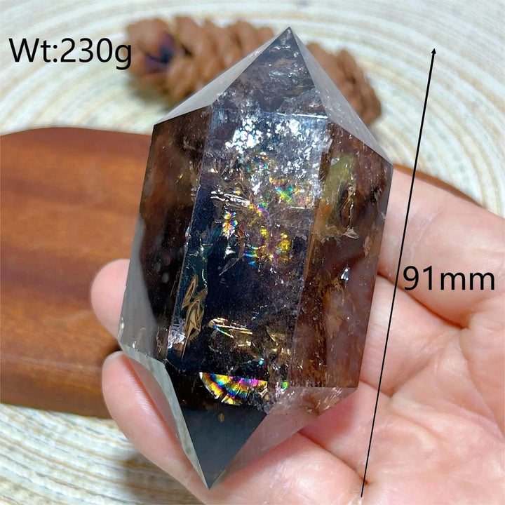 Smokey Quartz Double Point