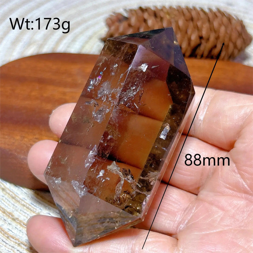 Smokey Quartz Double Point