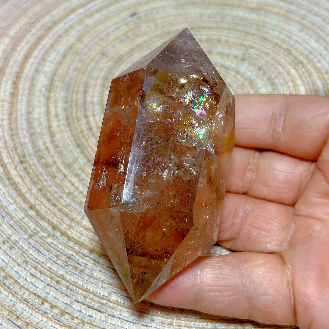 Smokey Quartz Double Point