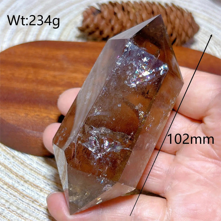 Smokey Quartz Double Point