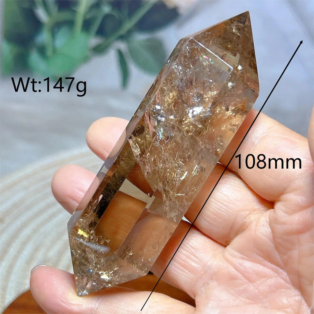 Smokey Quartz Double Point