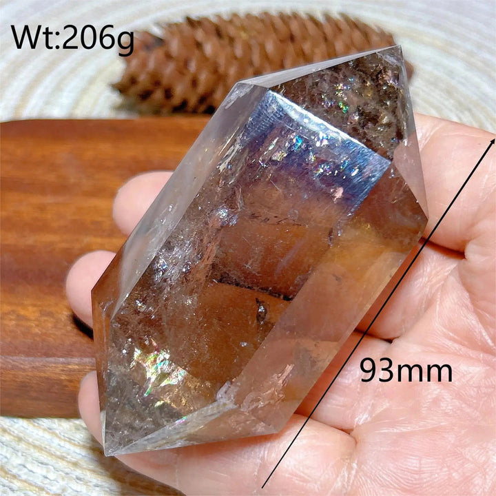 Smokey Quartz Double Point