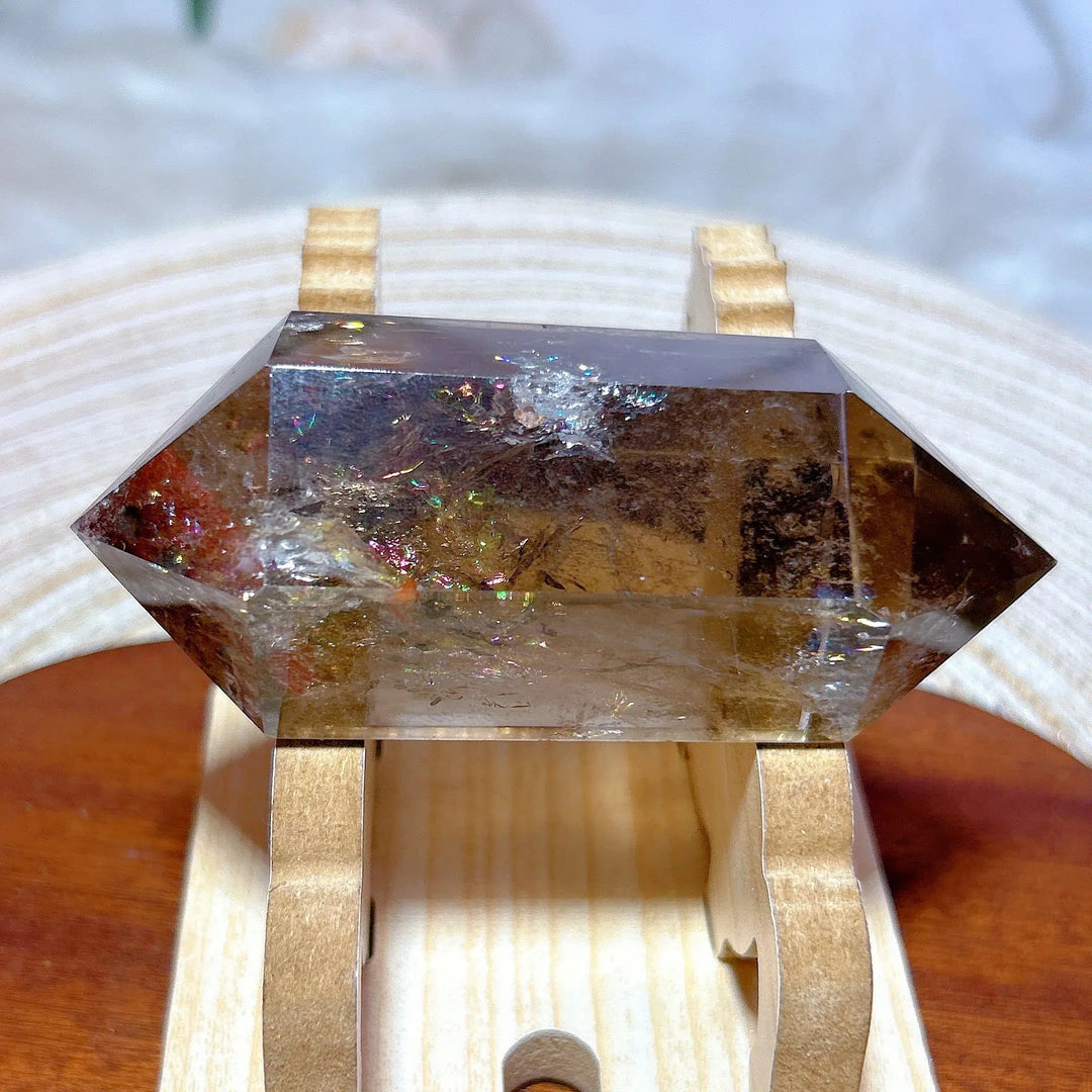 Smokey Quartz Double Point