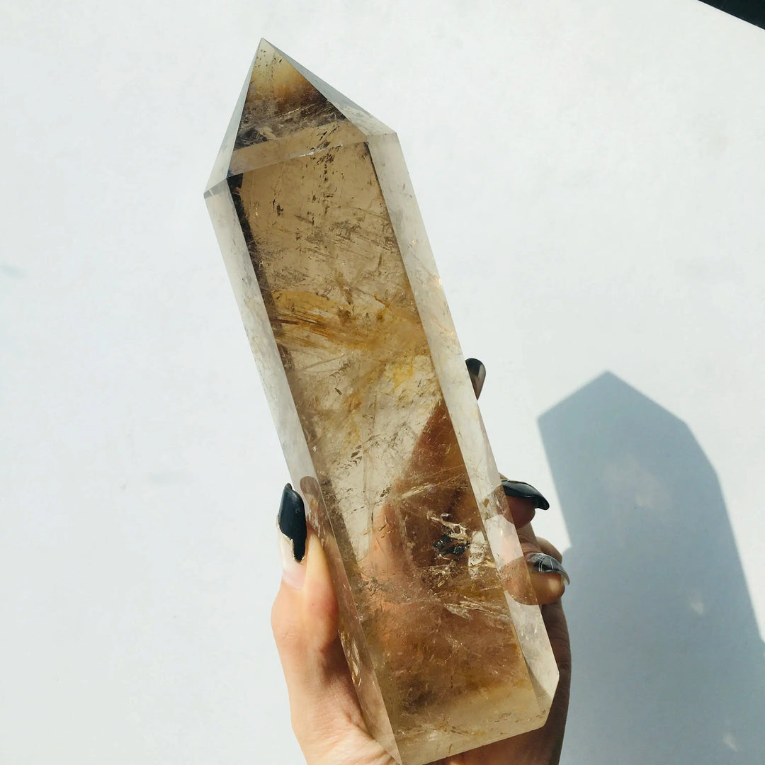 Smokey Quartz Tower