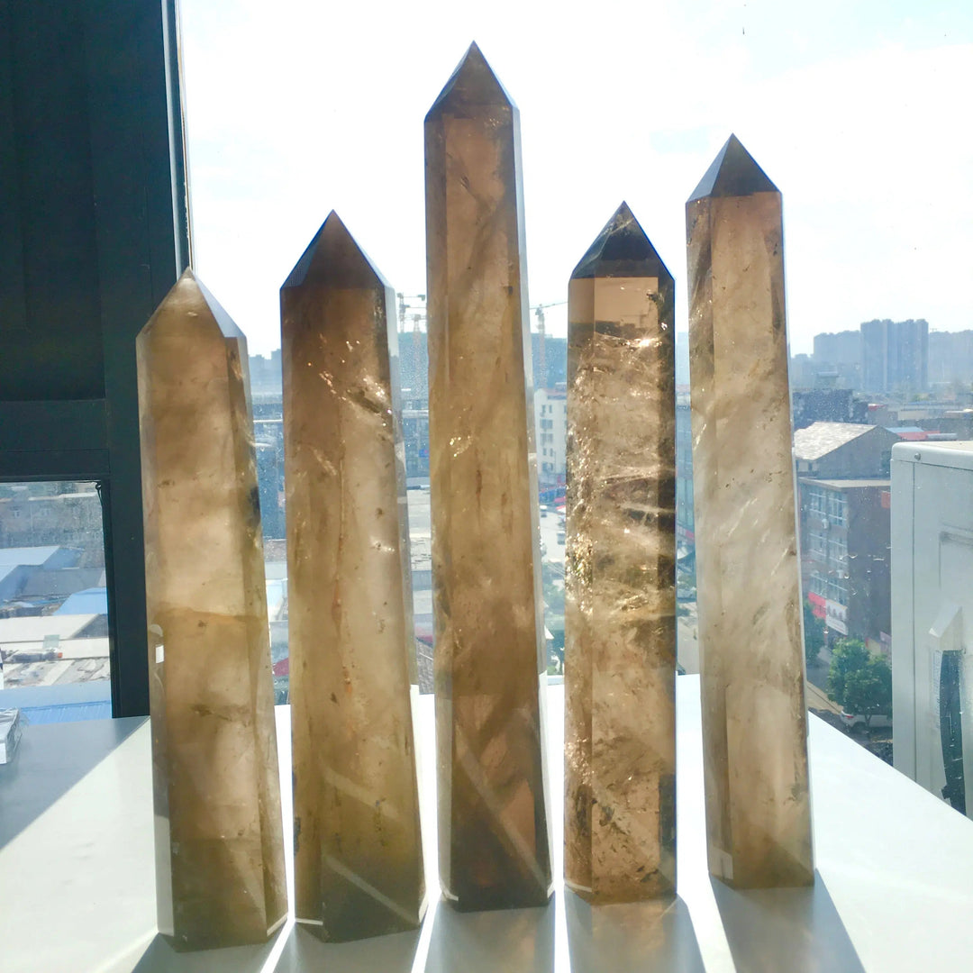 Smokey Quartz Tower