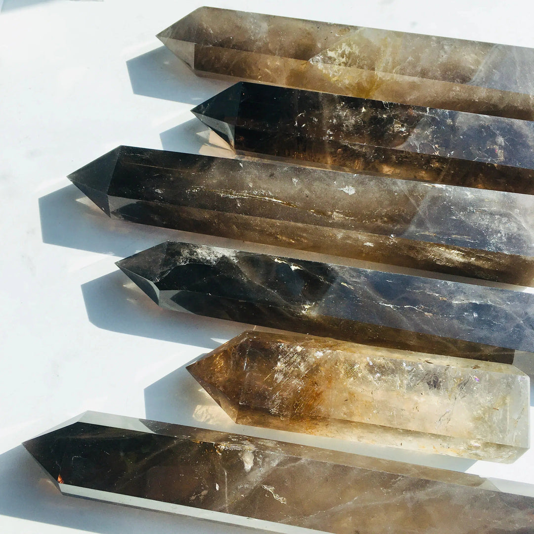 Smokey Quartz Tower