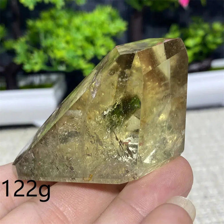 Smoky Citrine Crystal Polyhedral Freeform