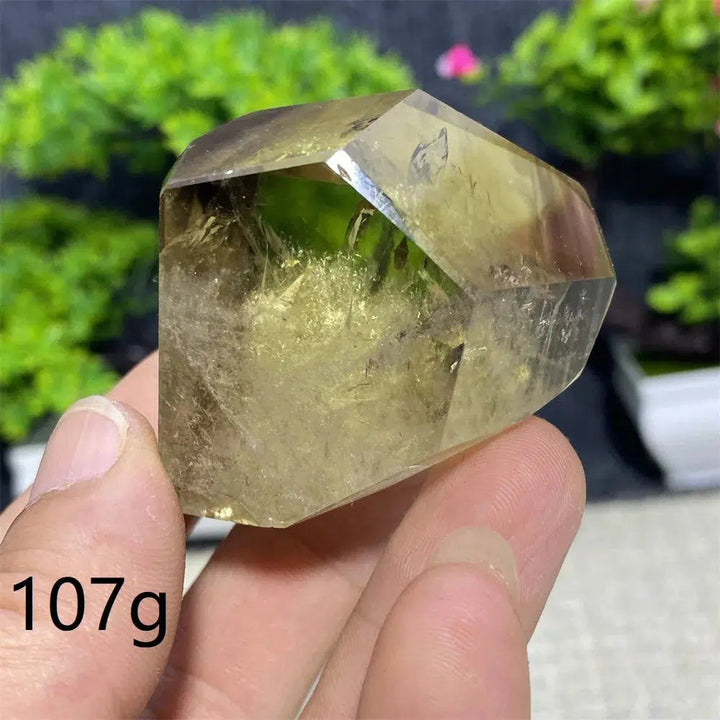 Smoky Citrine Crystal Polyhedral Freeform