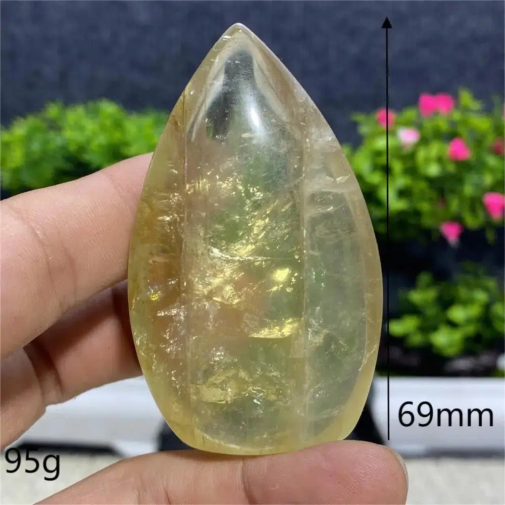 Smoky Citrine Crystal Polyhedral Freeform