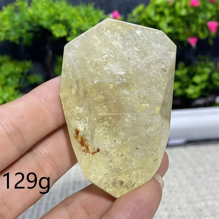 Smoky Citrine Crystal Polyhedral Freeform