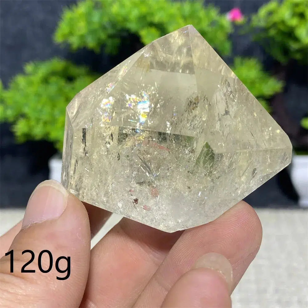 Smoky Citrine Crystal Polyhedral Freeform