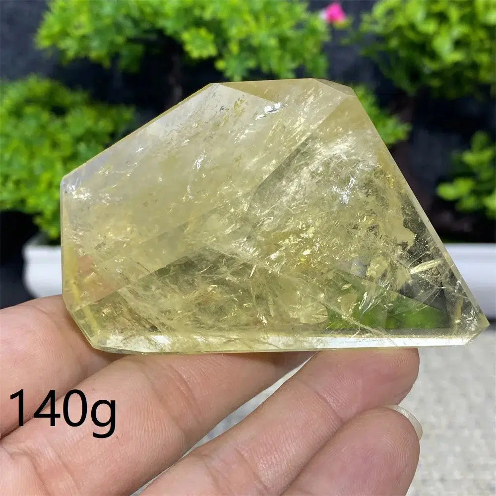 Smoky Citrine Crystal Polyhedral Freeform