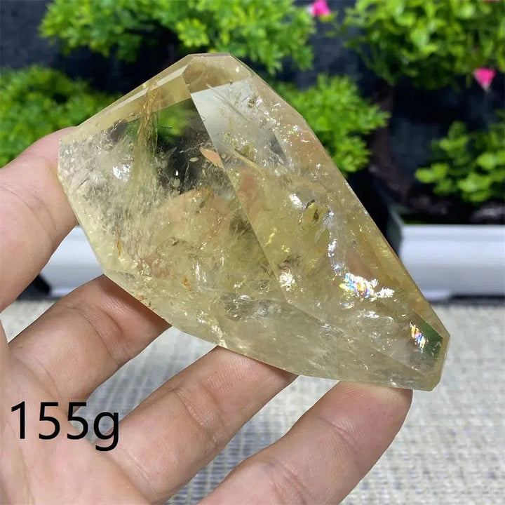 Smoky Citrine Crystal Polyhedral Freeform