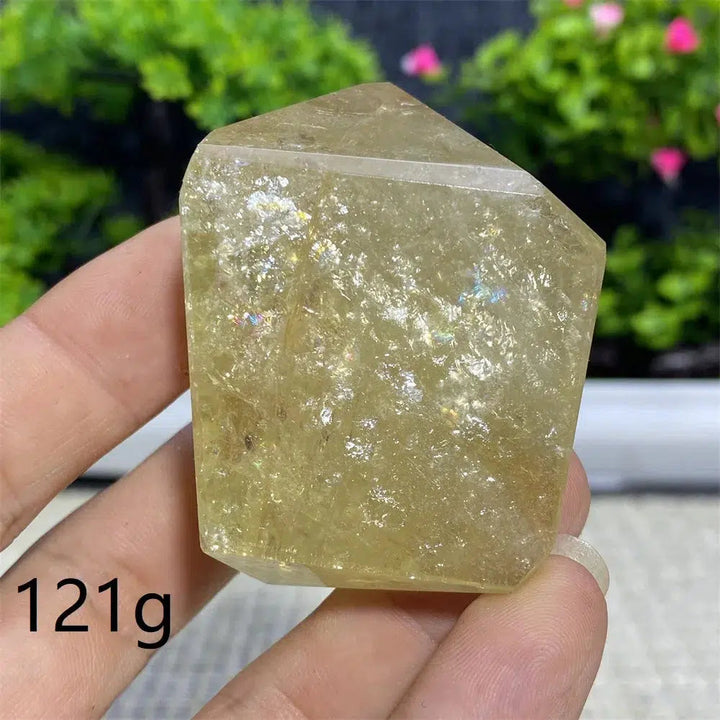 Smoky Citrine Crystal Polyhedral Freeform