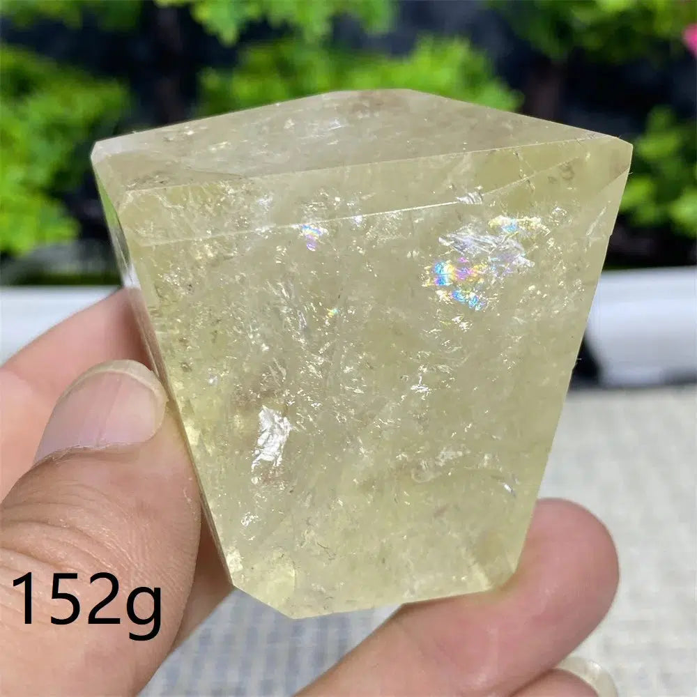 Smoky Citrine Crystal Polyhedral Freeform