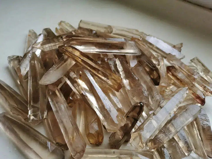 Smoky Lemurian Seed Quartz Crystal