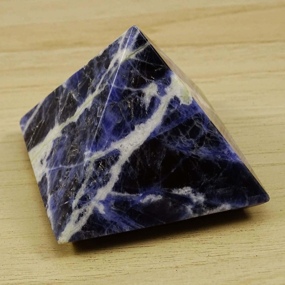 Sodalite Pyramid