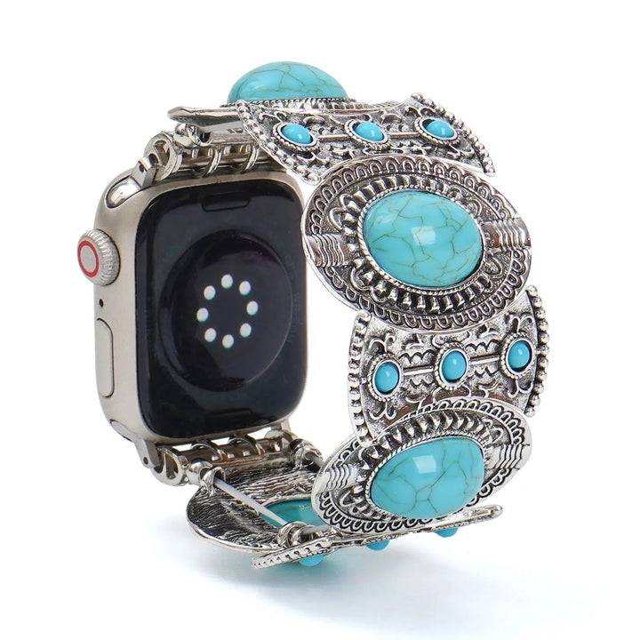 Southwestern Turquoise Style Apple iWatch band