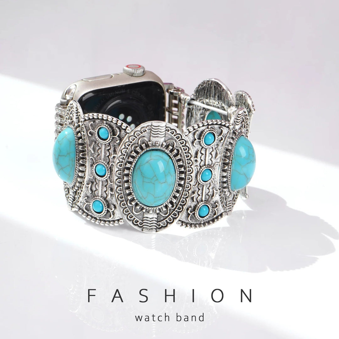 Southwestern Turquoise Style Apple iWatch band