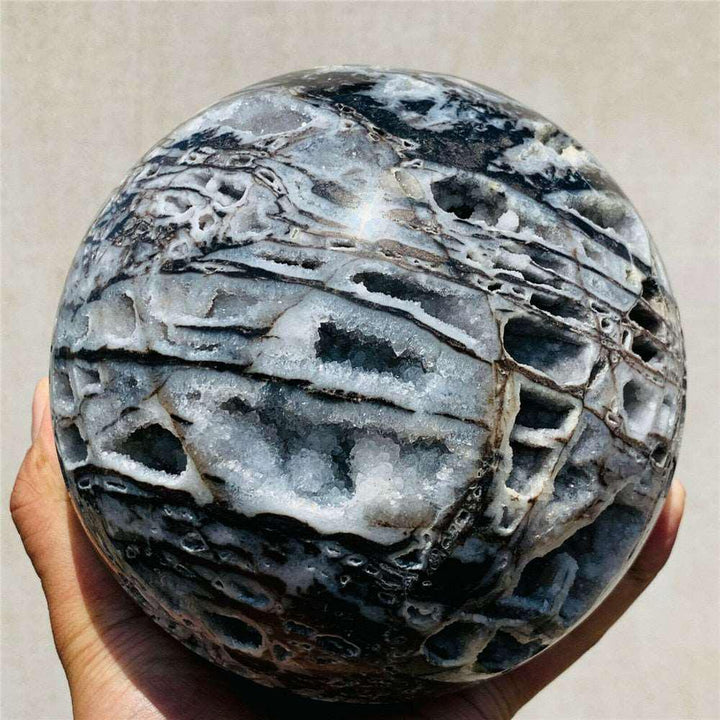 Sphalerite Crystal Druzy Sphere