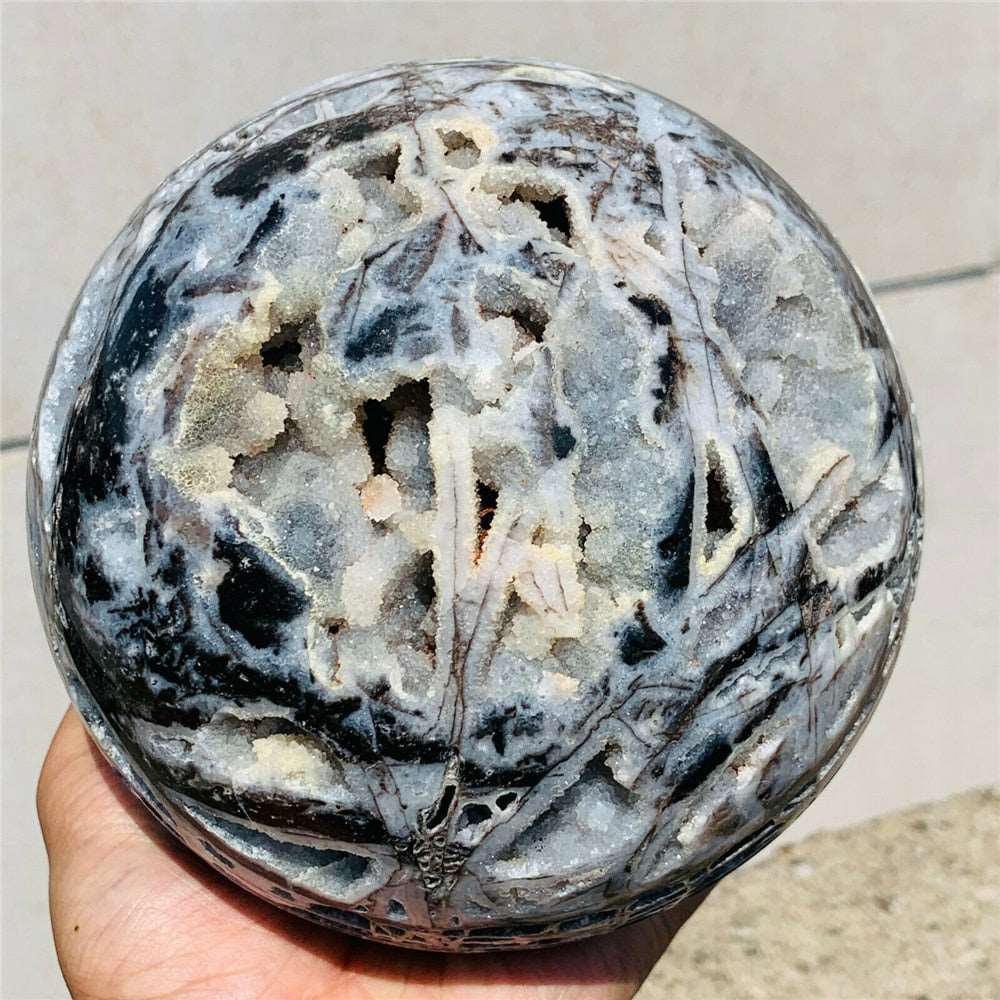 Sphalerite Crystal Druzy Sphere