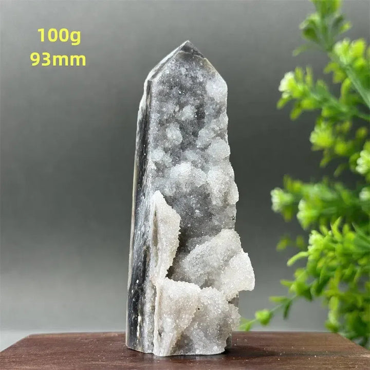 Sphalerite Geode Raw Edge Tower