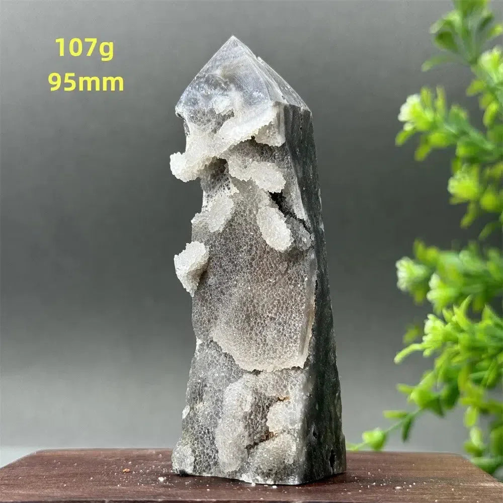 Sphalerite Geode Raw Edge Tower