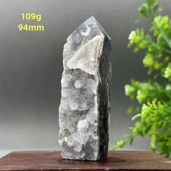 Sphalerite Geode Raw Edge Tower