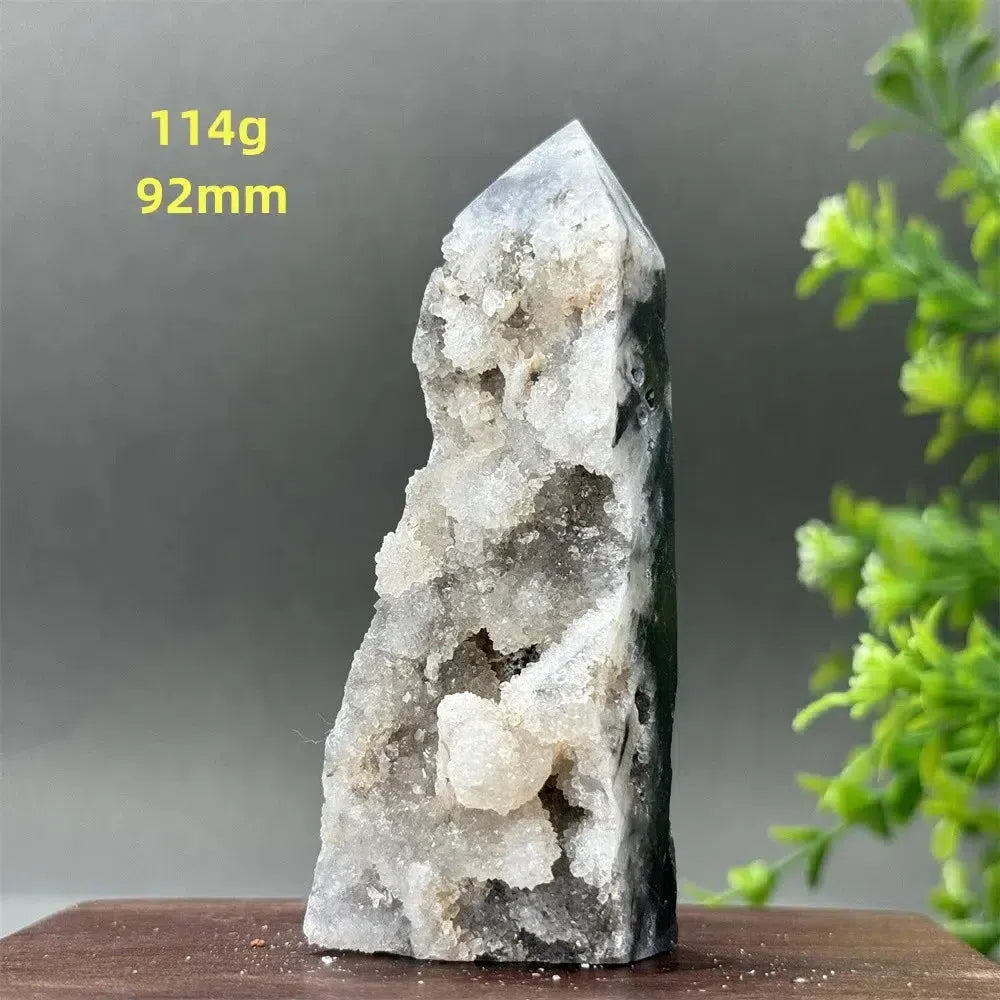 Sphalerite Geode Raw Edge Tower