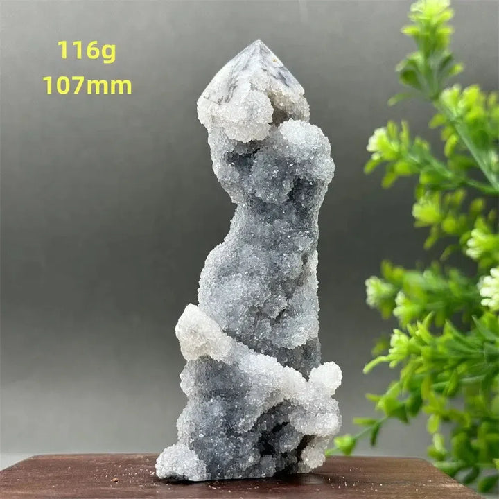 Sphalerite Geode Raw Edge Tower