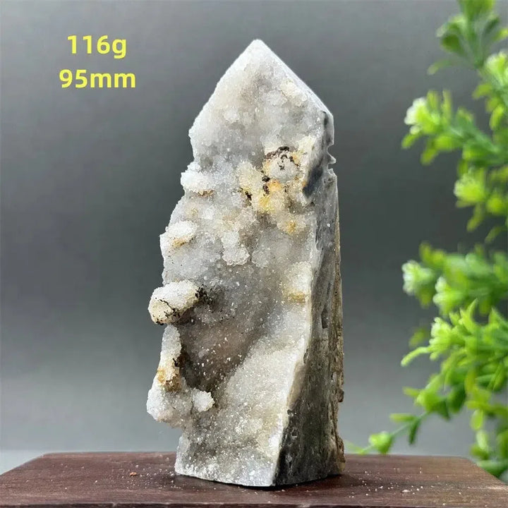 Sphalerite Geode Raw Edge Tower