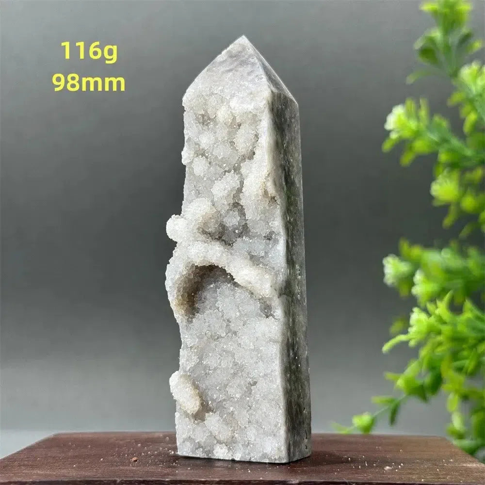 Sphalerite Geode Raw Edge Tower