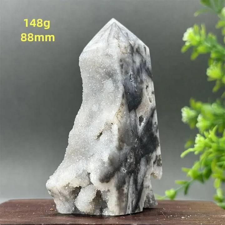 Sphalerite Geode Raw Edge Tower