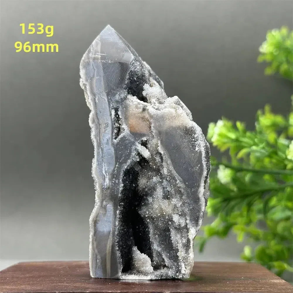 Sphalerite Geode Raw Edge Tower