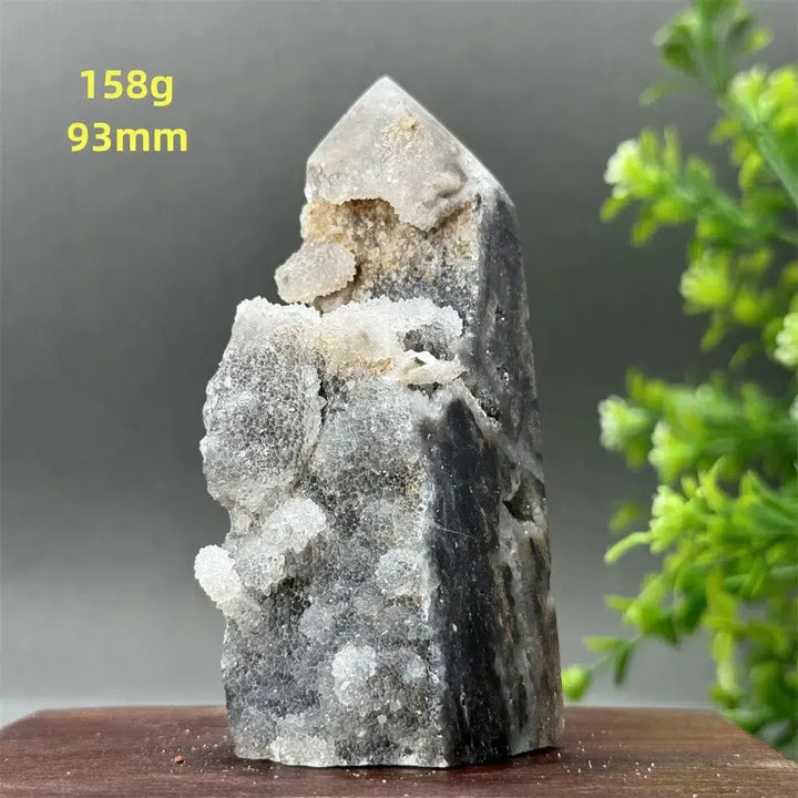 Sphalerite Geode Raw Edge Tower